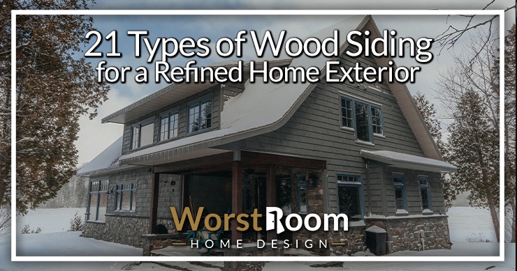 types of wood siding