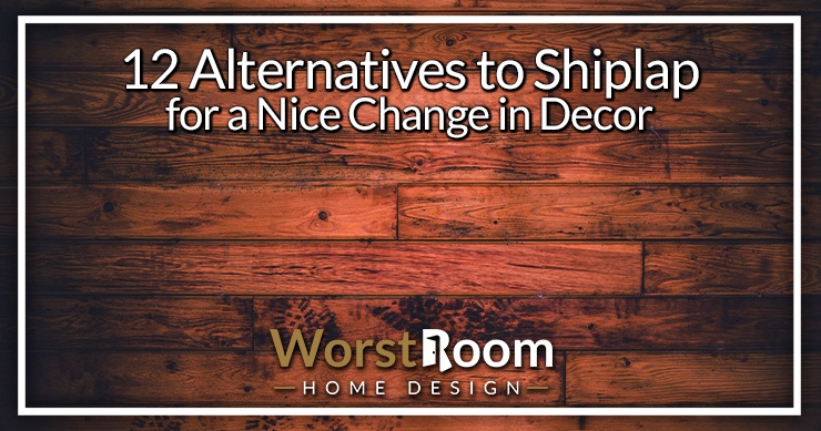 alternatives to shiplap