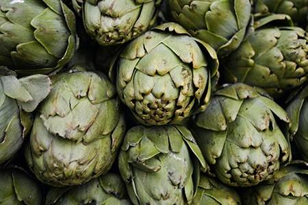 artichoke can be perfect broccoli substitute due to containing a green head that blooms