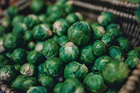 both in appearance and texture wise, brussels sprouts can be perfect broccoli alternatives