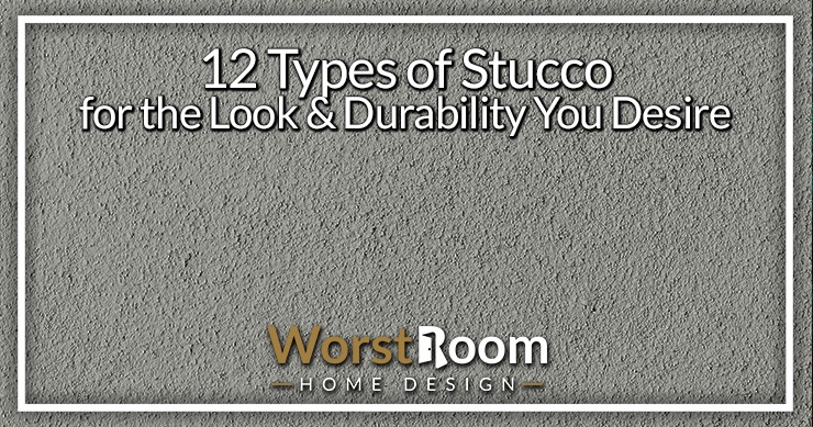 types of stucco