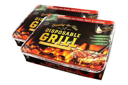 some types of grills, like disposable grills, are perfect for all of a sudden gatherings