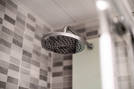 some types of shower faucet handles, like fixed shower faucets, are generally used in common bathrooms
