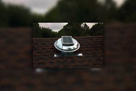 there are different types of vents on roofs, like powered vents, that runs only with a power source