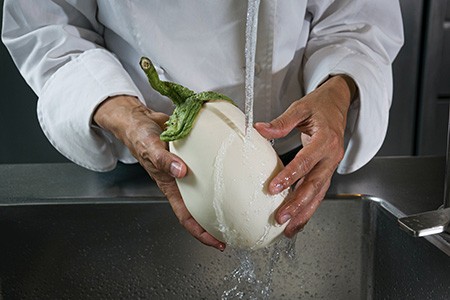 there are different varieties of eggplant, like tango eggplant, that is white in color