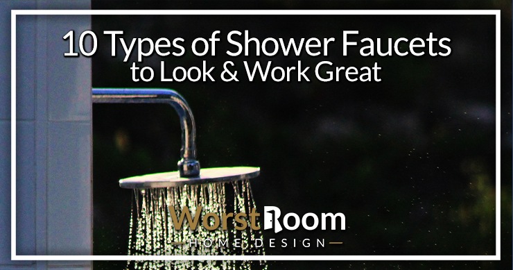 types of shower faucets