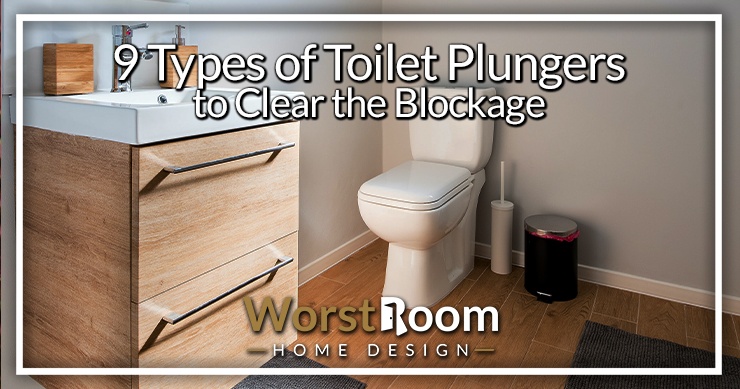 types of toilet plungers