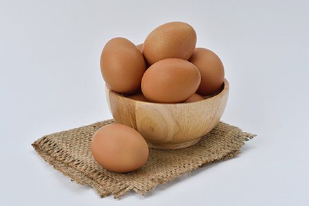 there are different kinds of eggs, like vitamin-enhanced eggs, that are nutritionally improved