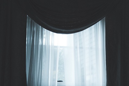 some drape types, like window scarf, does not offer protection from the sun, rain or debris