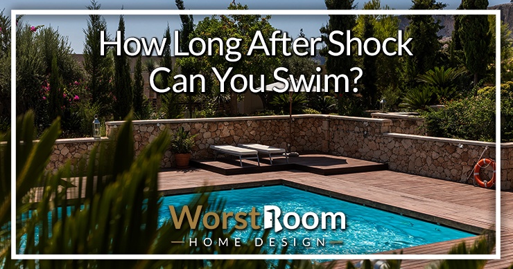 how long after shock can you swim?