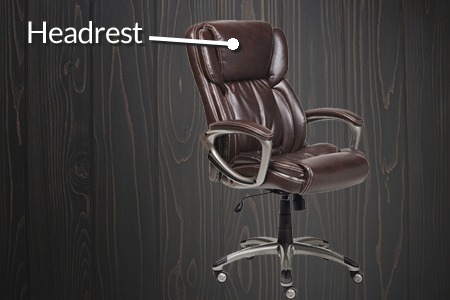 office chair headrest part