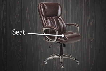 office chair seat part