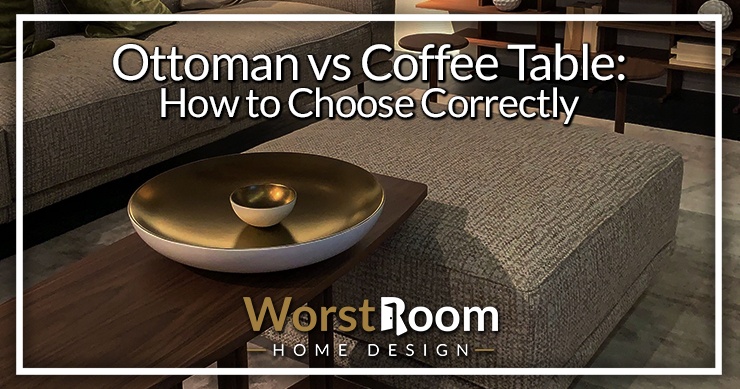 ottoman vs coffee table