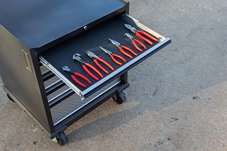 rolling drawers are one of the most efficient types of storage cabinets