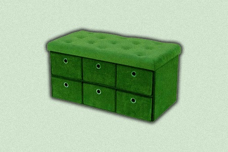 sofa/ottoman drawers are perfect types of storage drawers for space saving