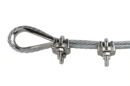 wire rope clamp or cable clamp