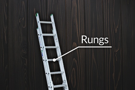 extension ladder rung part