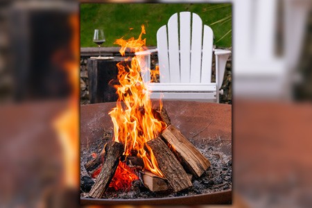 fire pit seating area dimensions