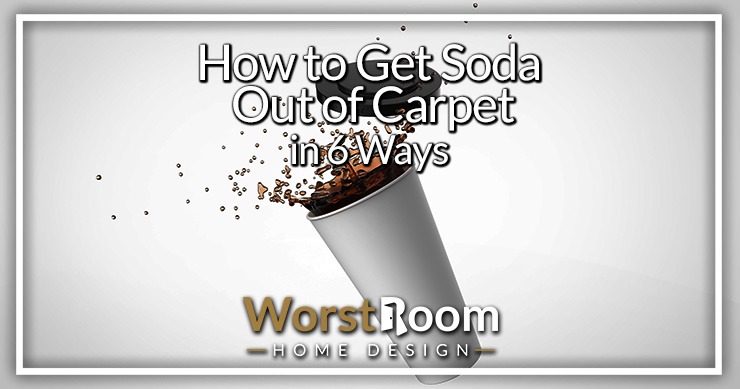 how to get soda out of carpet
