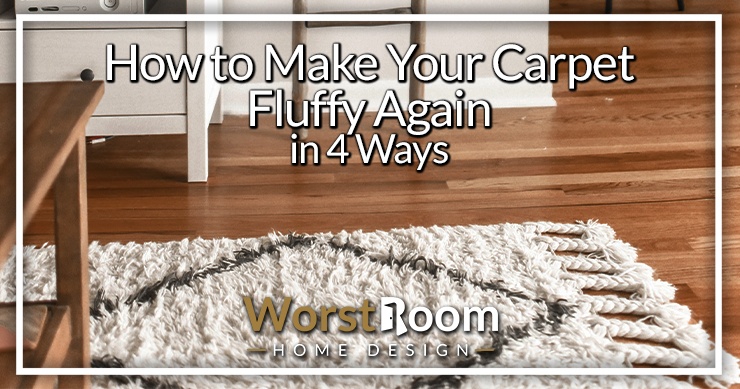 how to make carpet fluffy again