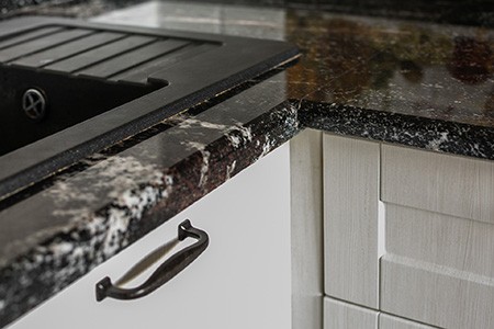 how to paint granite countertops