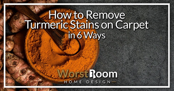 how to remove turmeric stains