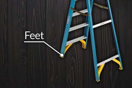 ladder feet part