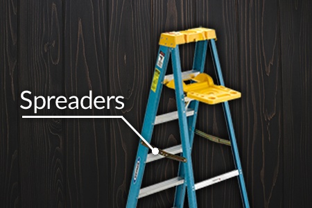 ladder spreader part