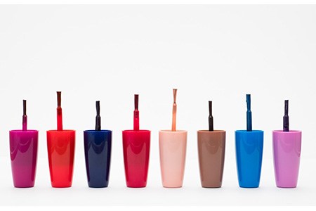 more nail polish can also be used to remove itself from a wall surface