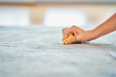 removing playdough from carpet is possible with rubbing alcohol