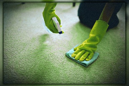 how to get grease stains out of carpet? use rubbin alcohol to get rid of grease stains