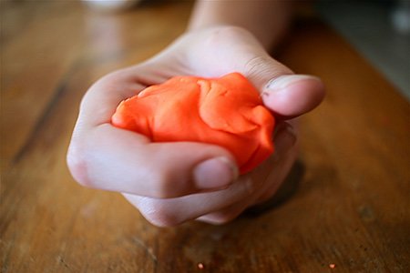 you can use soft playdough to remove playdough from carpet