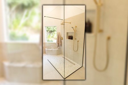 what is a zero entry shower?