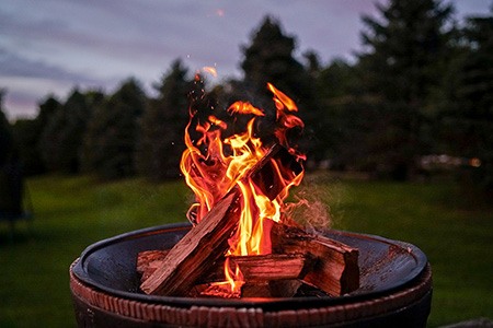 right dimensions are important for fire pit area size for both aesthetics and safety
