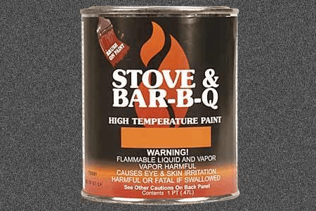 calfire stove and bar-b-q paint