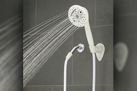 one of the types of shower heads is camper RV shower head