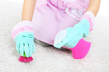 how to get rust out of carpet? use carpet stain remover if the stain insists!