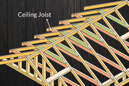 ceiling joist - roof framing parts