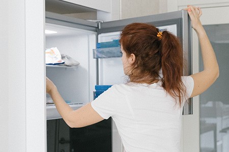 how long can your freezer door stay open?