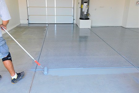 you can prevent sweating garage floor issue by using concrete sealers & epoxy floor coatings