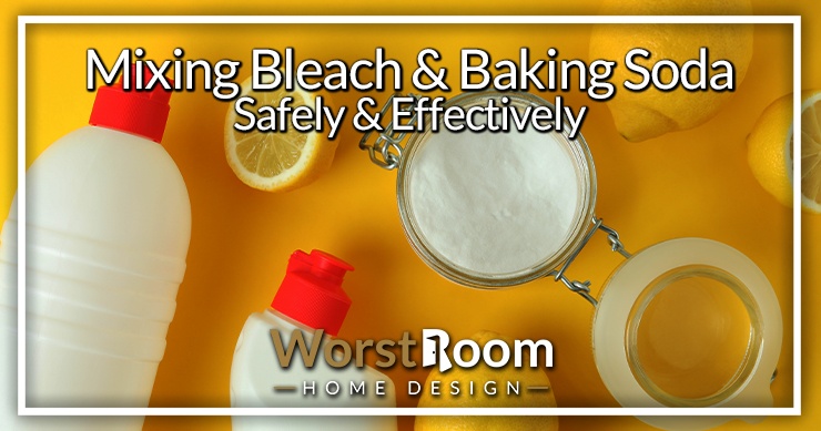 mixing bleach and baking soda
