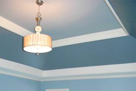 multiple basement ceiling paint colors