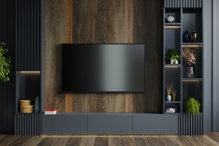 the right tv height and distance for tv size in bedroom depends on certain factors