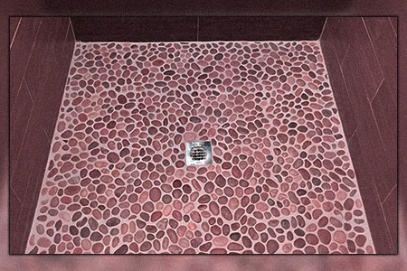 you might experience some pebble flooring problems in the long run, here are the list of the cons of pebble shower floors