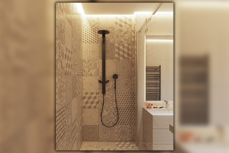 there are some uncommon & unique shower head designs that have different shower head sizes