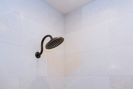 wall-mounted shower heads are one of the most popular shower head types