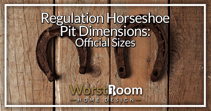 horseshoe pit dimensions