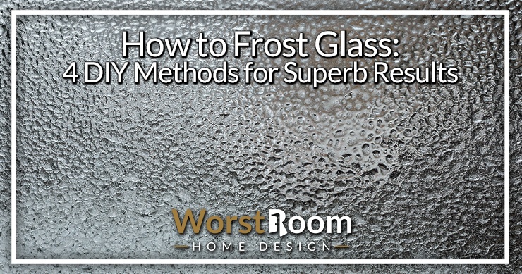 How-To Frost a Window