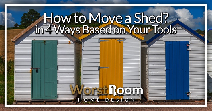 how to move a shed