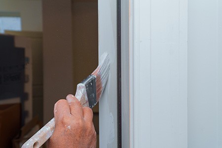 if you want to change your storm door color, here is how to paint your storm door in 4 steps